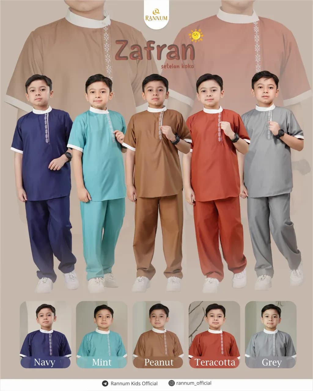 Zafran setelan koko