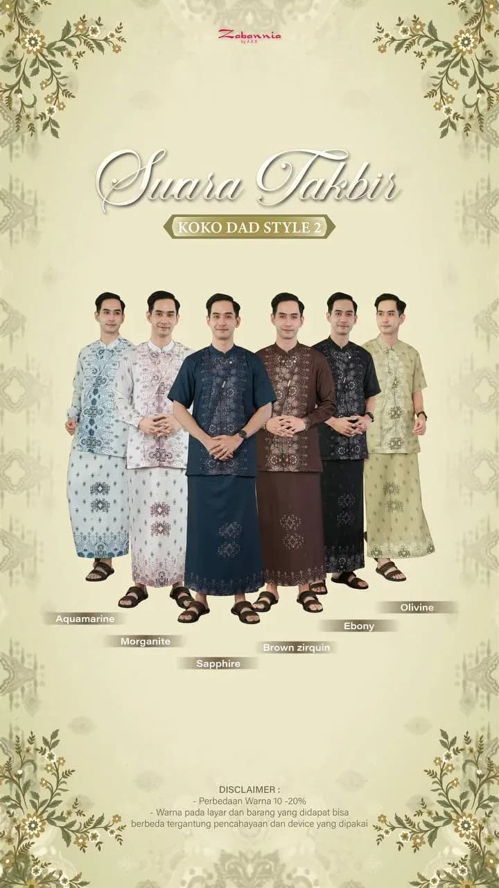 Swara Takbir sarimbit by Zabannia