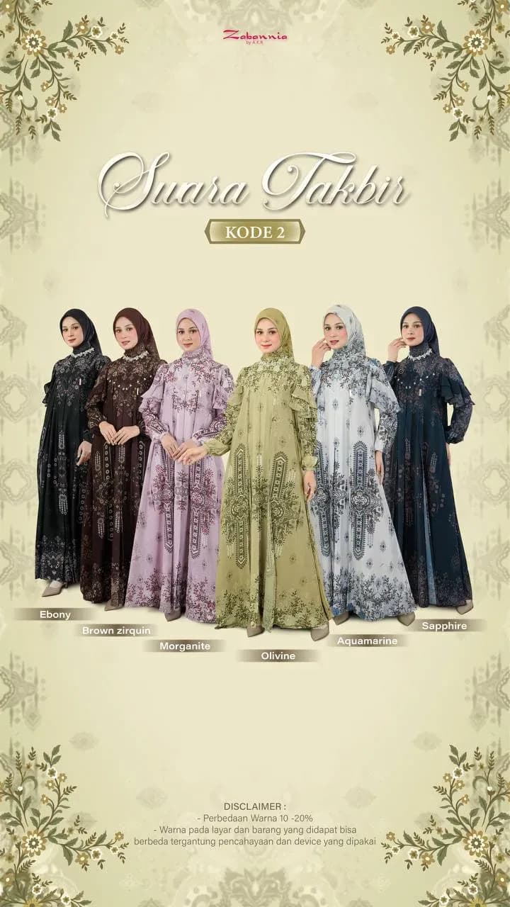 Swara Takbir sarimbit by Zabannia
