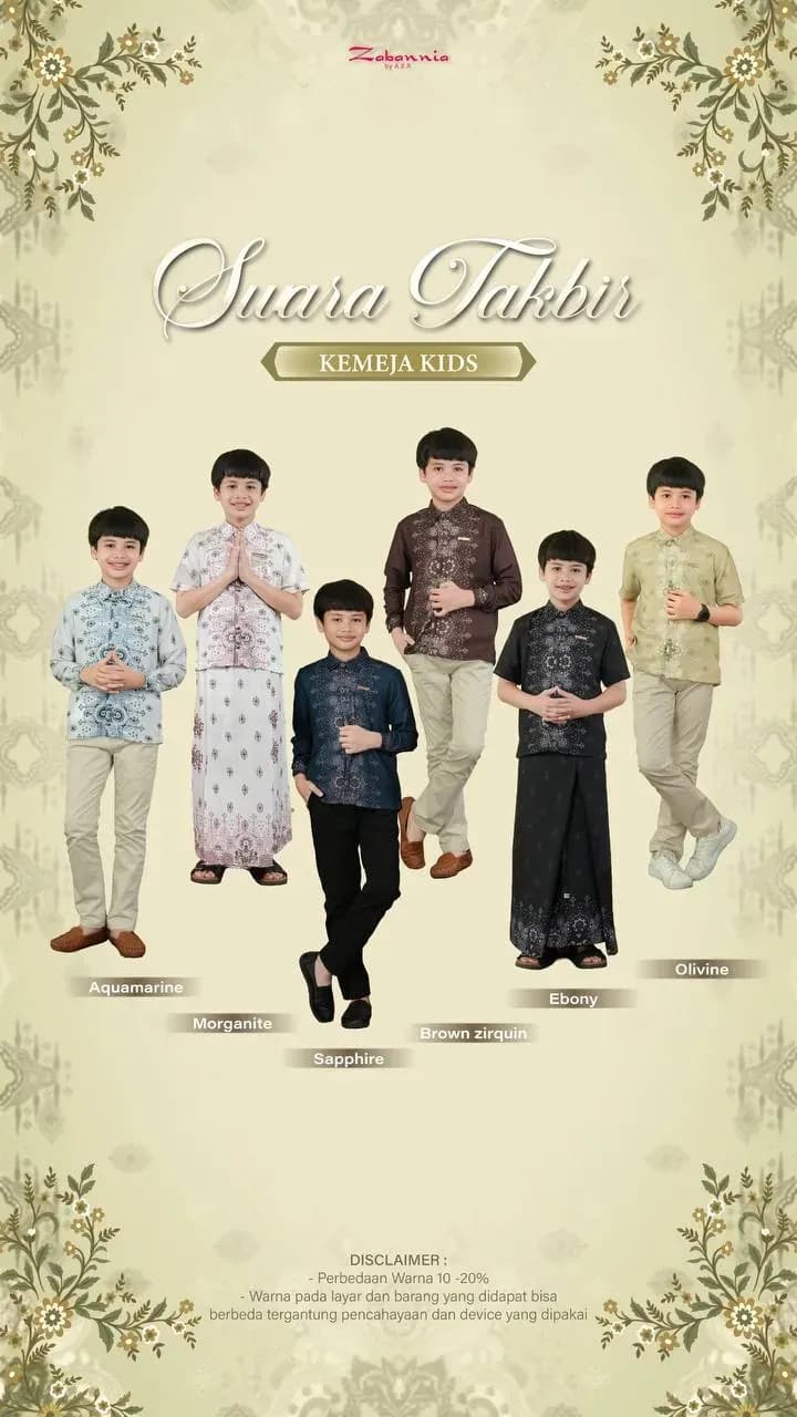 Swara Takbir sarimbit by Zabannia