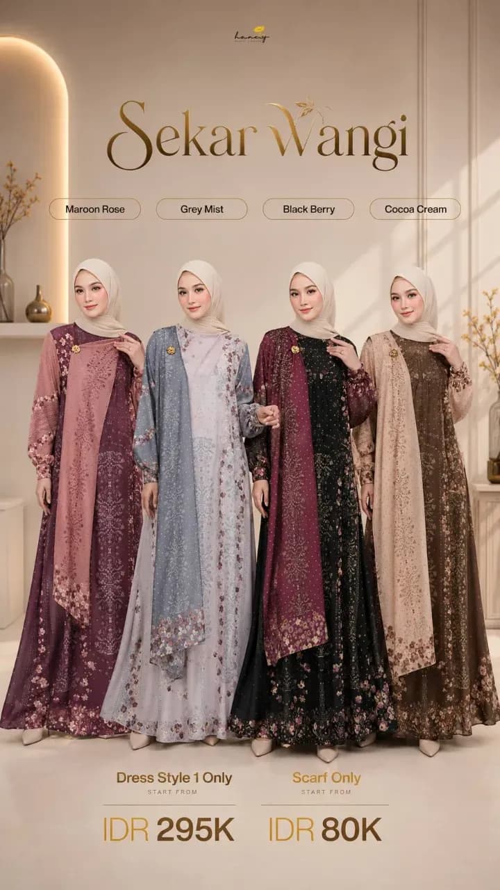 SEKAR WANGI FAMILY SERIES BY HUNNY LABEL