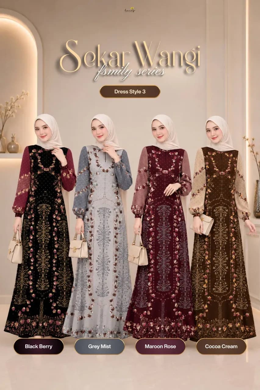SEKAR WANGI FAMILY SERIES BY HUNNY LABEL