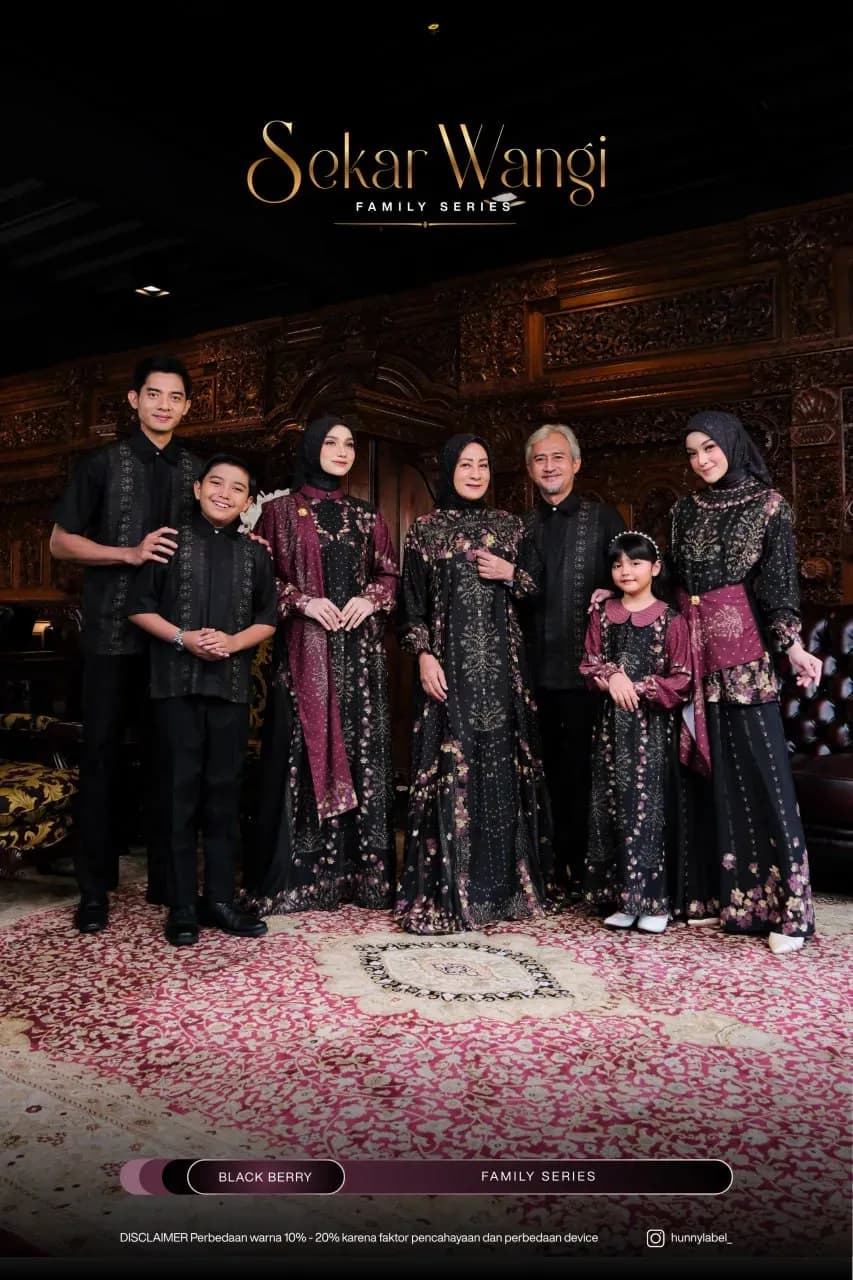 SEKAR WANGI FAMILY SERIES BY HUNNY LABEL