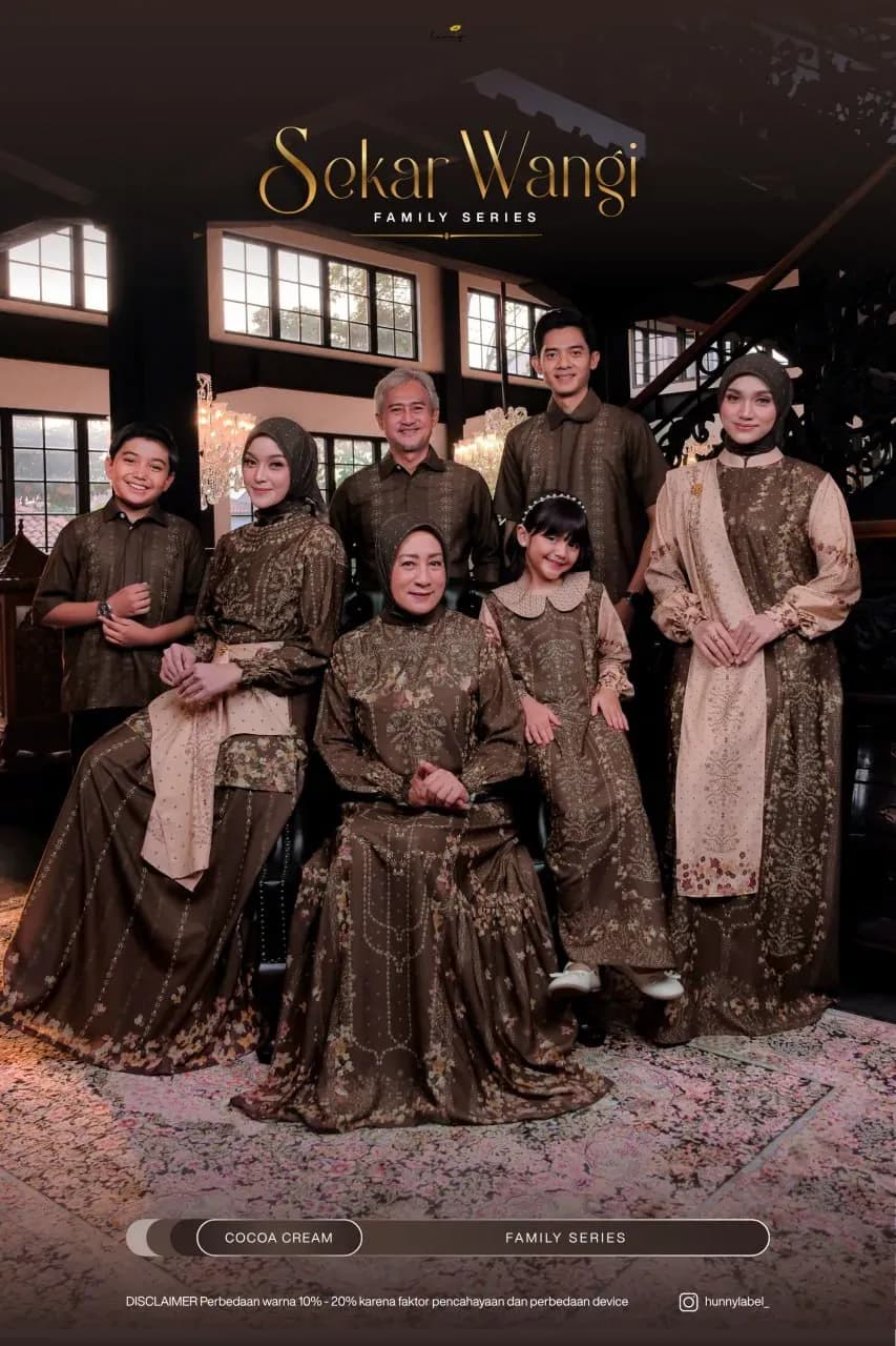 SEKAR WANGI FAMILY SERIES BY HUNNY LABEL