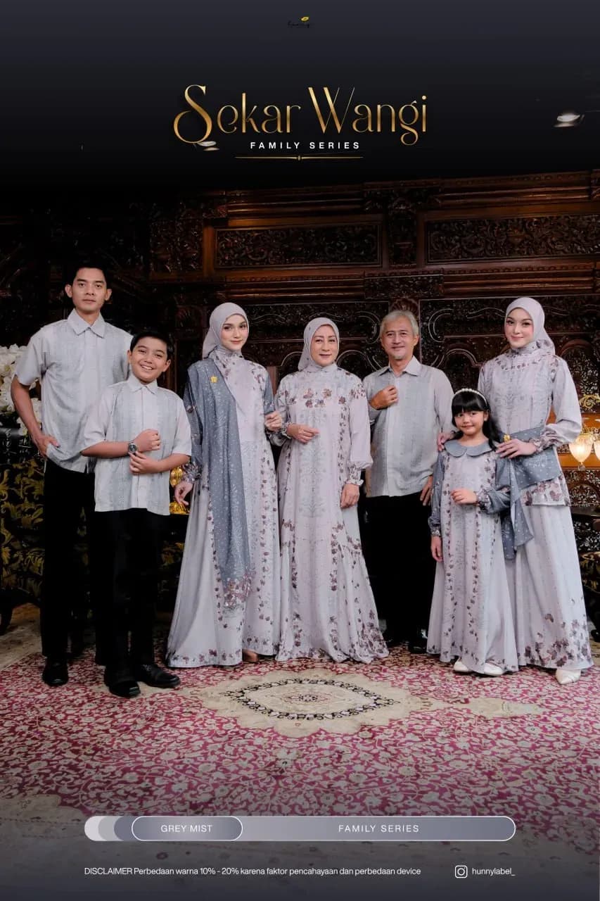 SEKAR WANGI FAMILY SERIES BY HUNNY LABEL