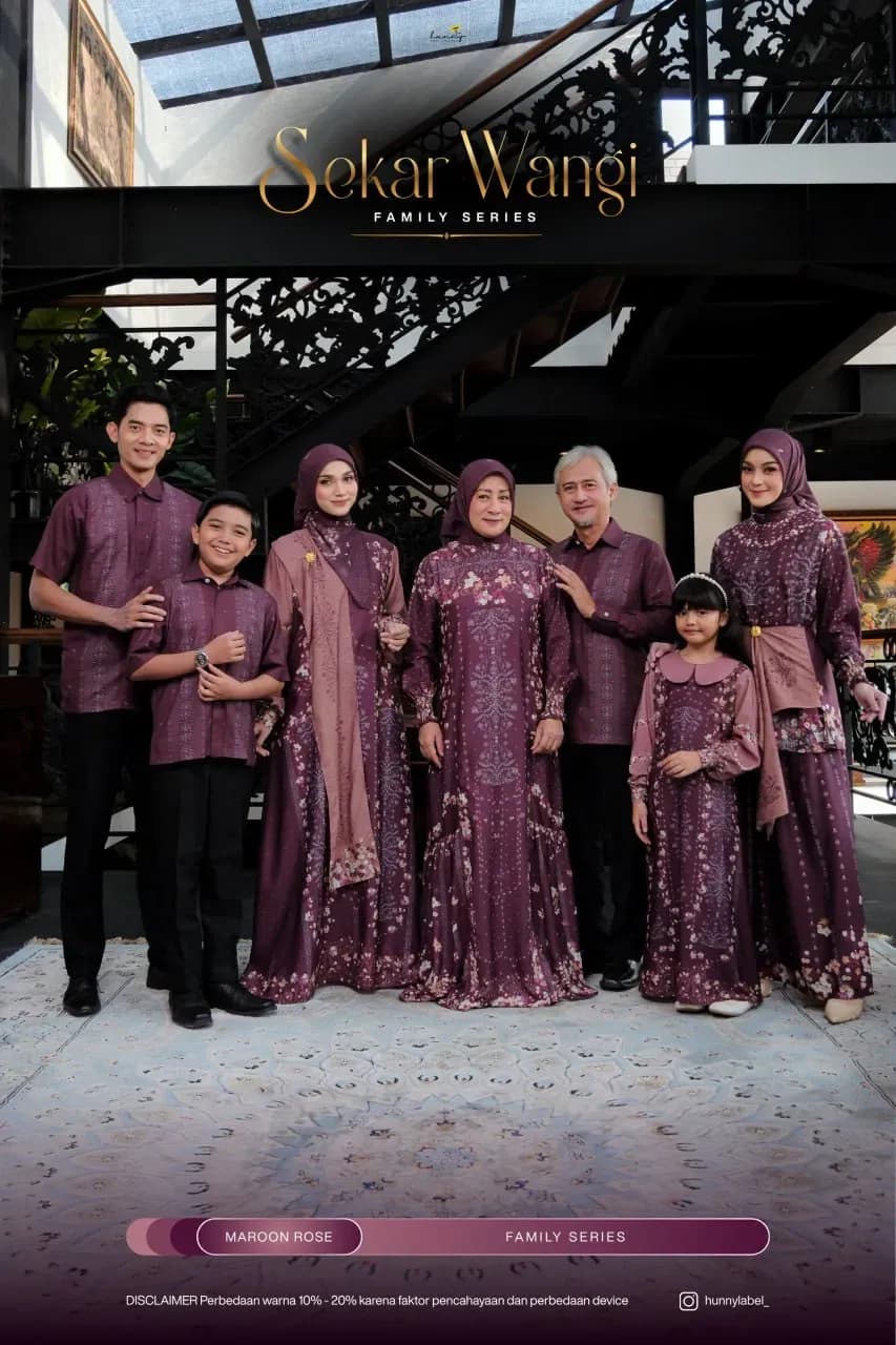 SEKAR WANGI FAMILY SERIES BY HUNNY LABEL