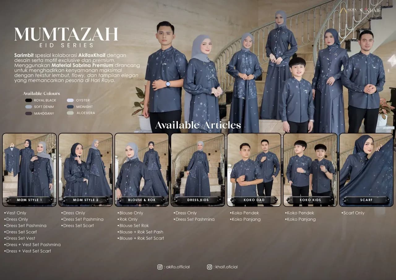 Mumtazah ied series by AkifaXkhaif