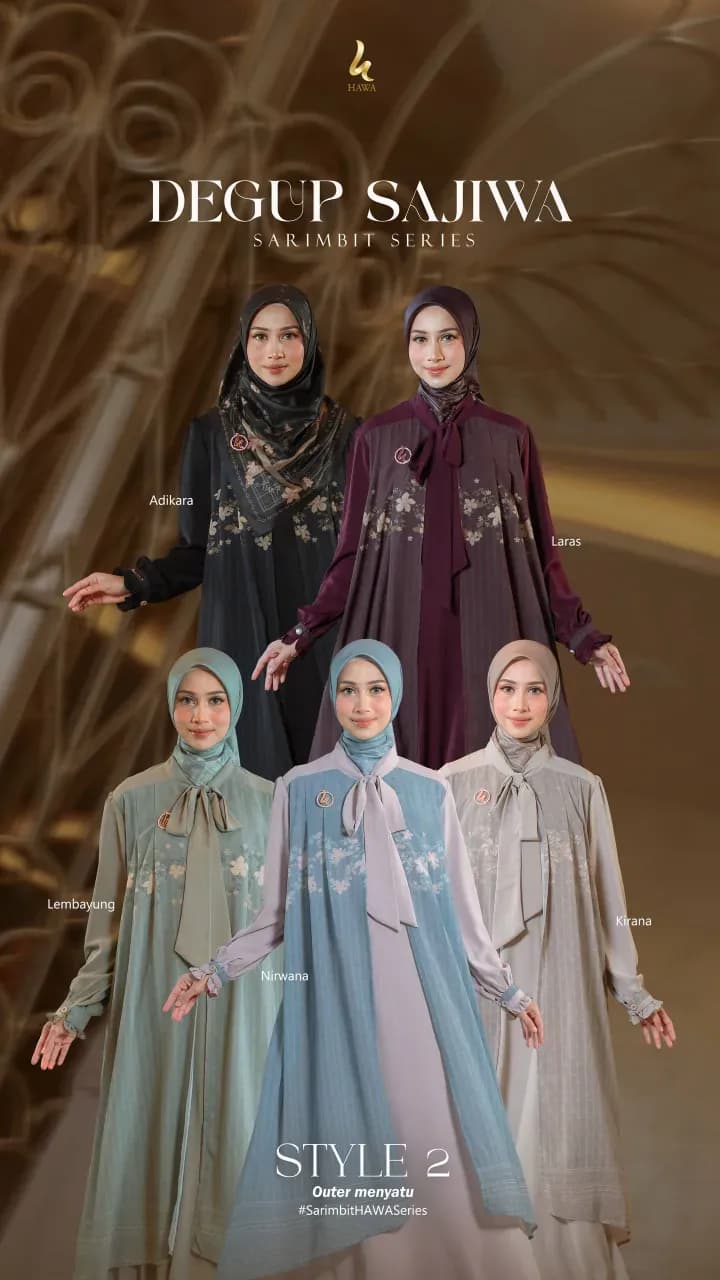 Degup Sajiwa Family Series by Hawa .thelabel BATCH 2