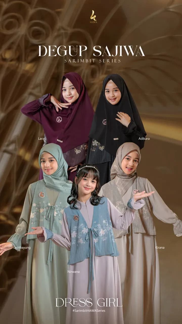 Degup Sajiwa Family Series by Hawa .thelabel