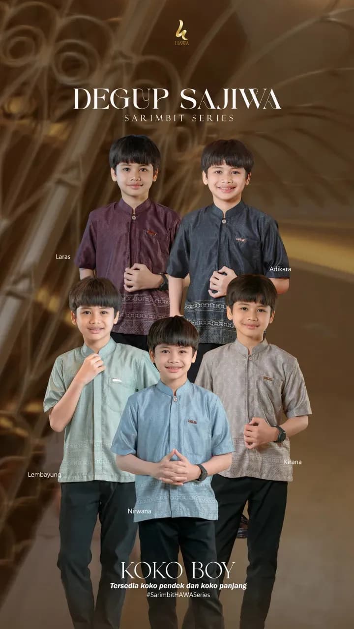 Degup Sajiwa Family Series by Hawa .thelabel