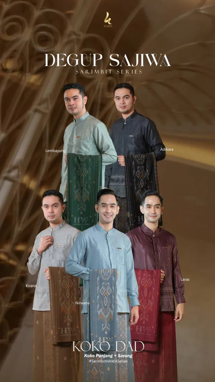 Degup Sajiwa Family Series by Hawa .thelabel