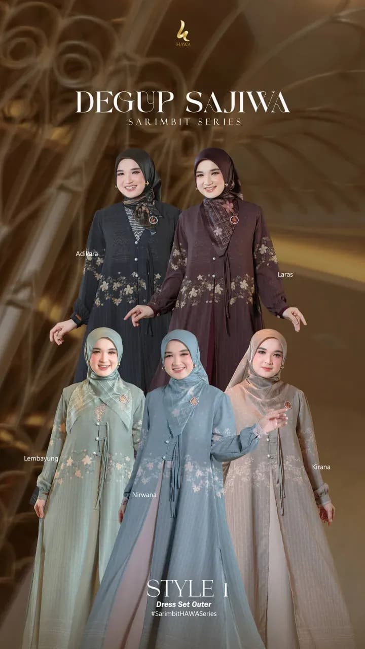 Degup Sajiwa Family Series by Hawa .thelabel