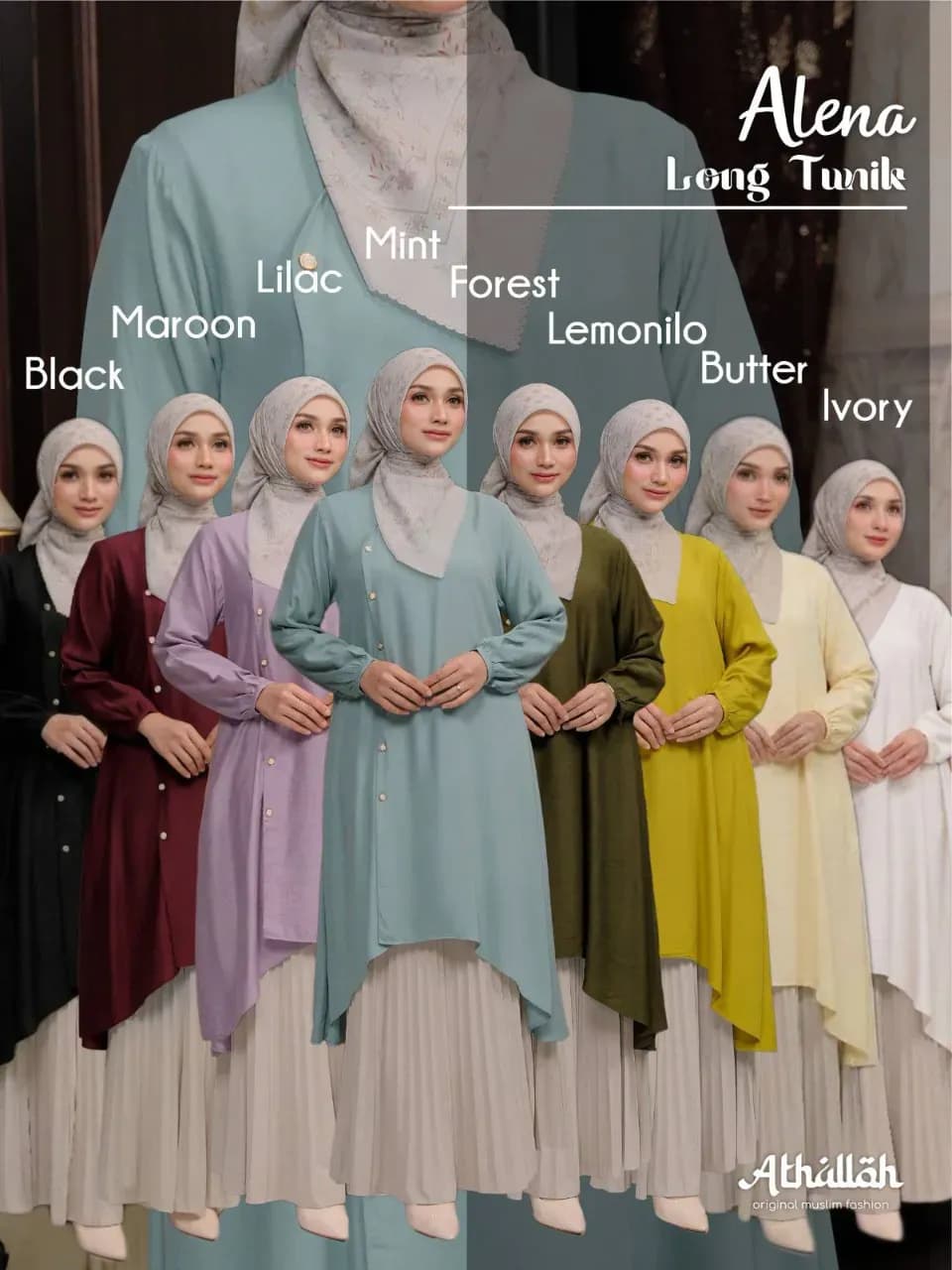 Alena long tunik