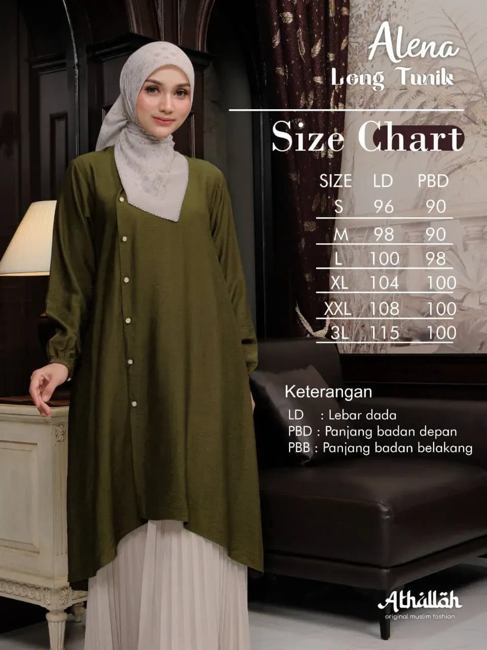 Alena long tunik