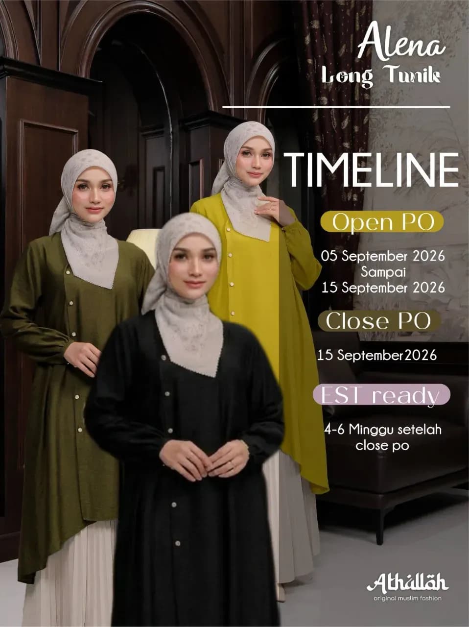 Alena long tunik