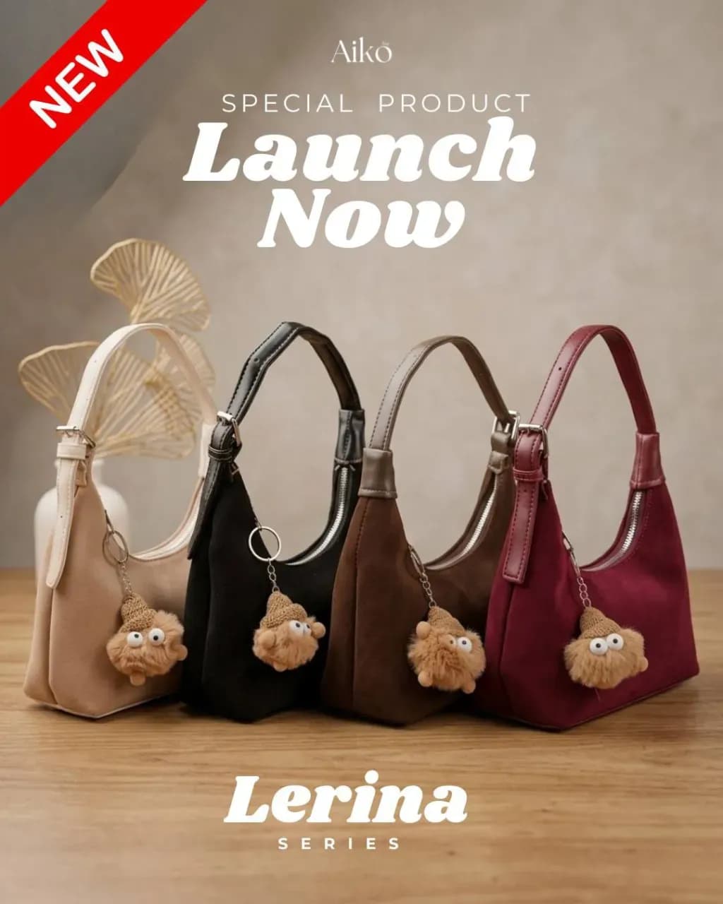 Lerina Suede Bag