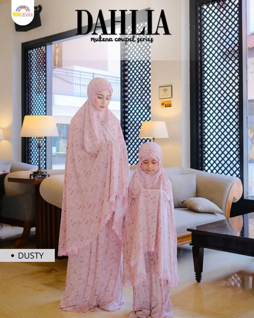Dahlia Mukena couple