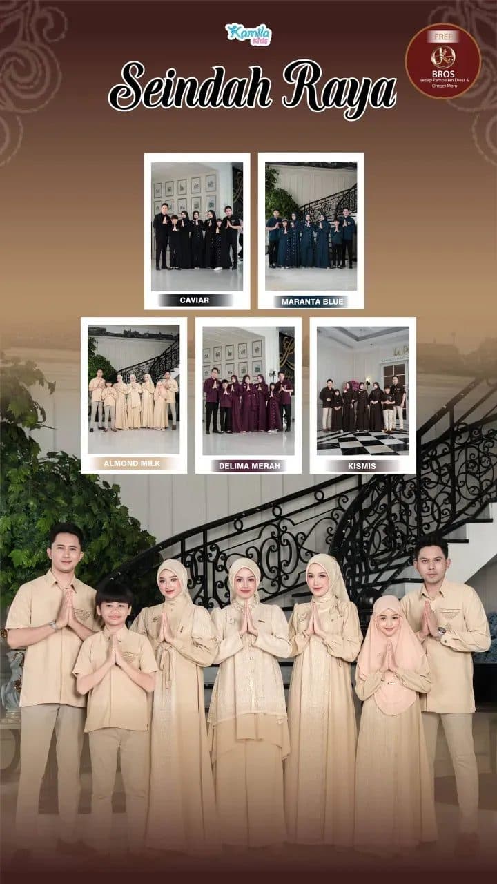 Seindah raya famset by kamila kids BATCH 2