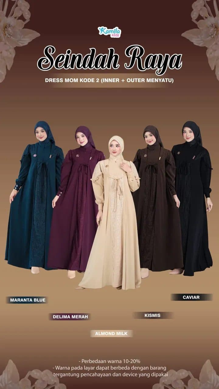 Seindah raya famset by kamila kids BATCH 2