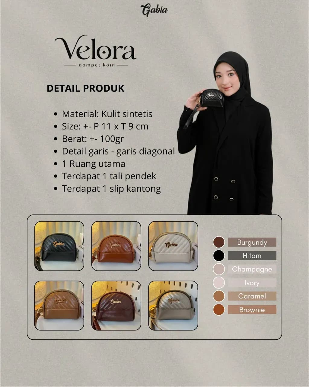 Velora Dompet Koin