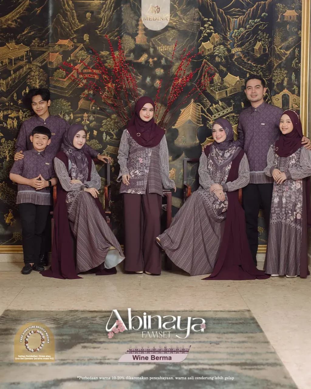 Abinaya famset by medina