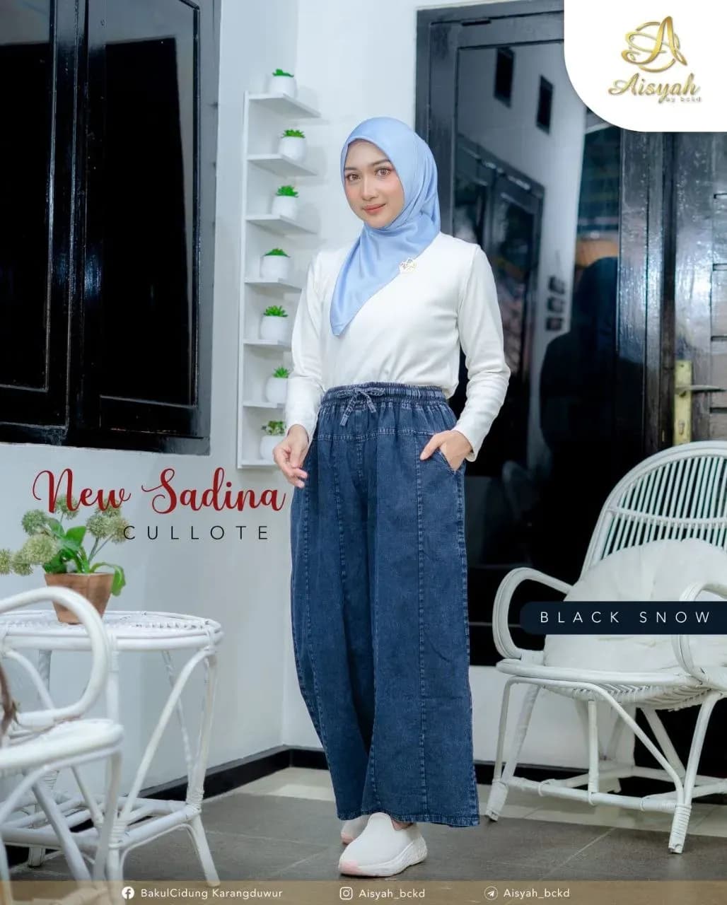 New Sadina cullote by Aisyah BCKD