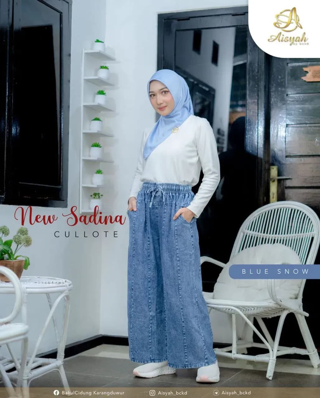 New Sadina cullote by Aisyah BCKD