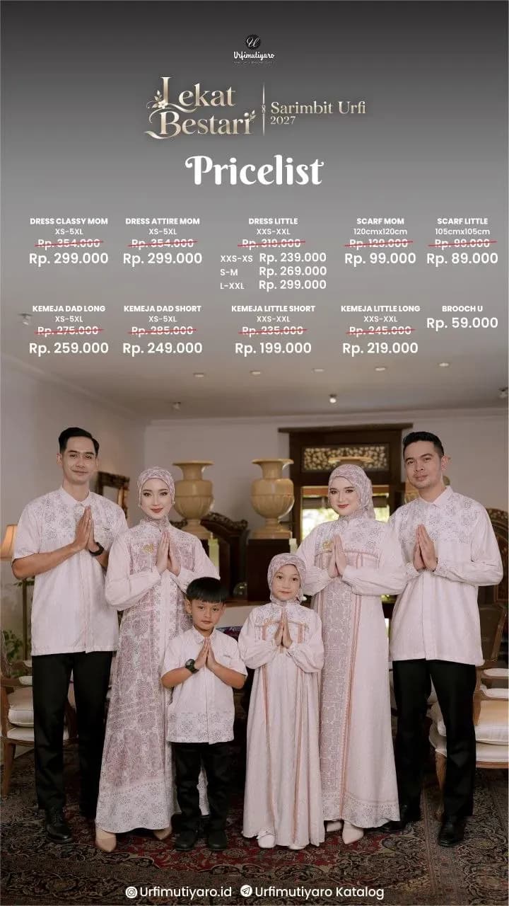 Lekat Bestari Sarimbit Urfi 2027